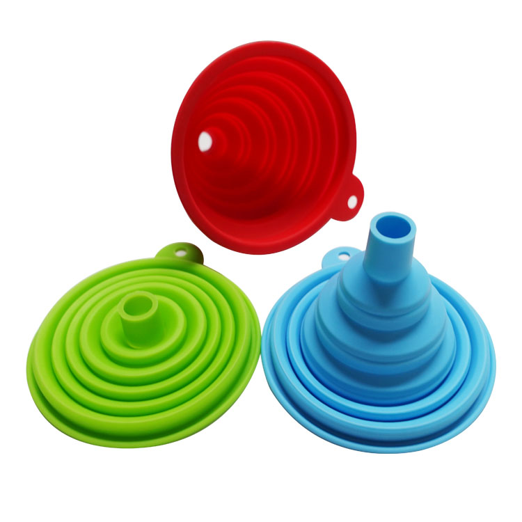 collapsible silicone funnel